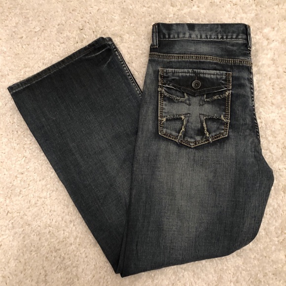 helix relaxed bootcut jeans